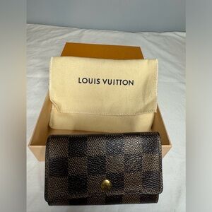 Louis Vuitton Damier Ebene 6 Key Holder
